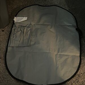 Gray Portable Changing Pad